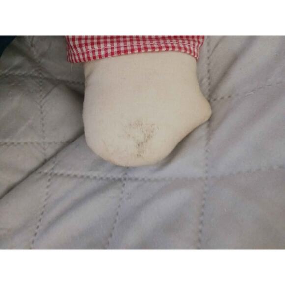 Pair of Vintage Raggedy Ann and Andy Rag Dolls - Picture 8 of 9